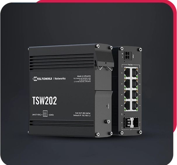 Teltonika Industrial Switches Supplier in Dubai, UAE